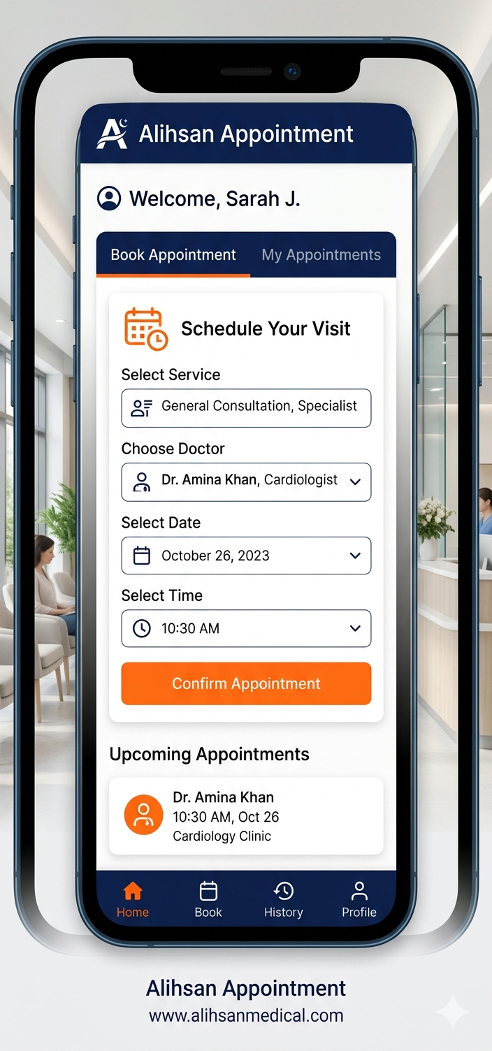 Alihsan App Interface